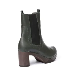 Laurentia Washed Nappa Oliv-SOFTCLOX Fashion